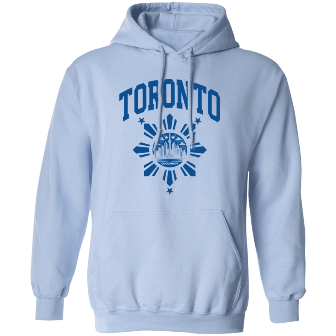 Toronto with Sun and Stars Unisex Pullover Hoodie