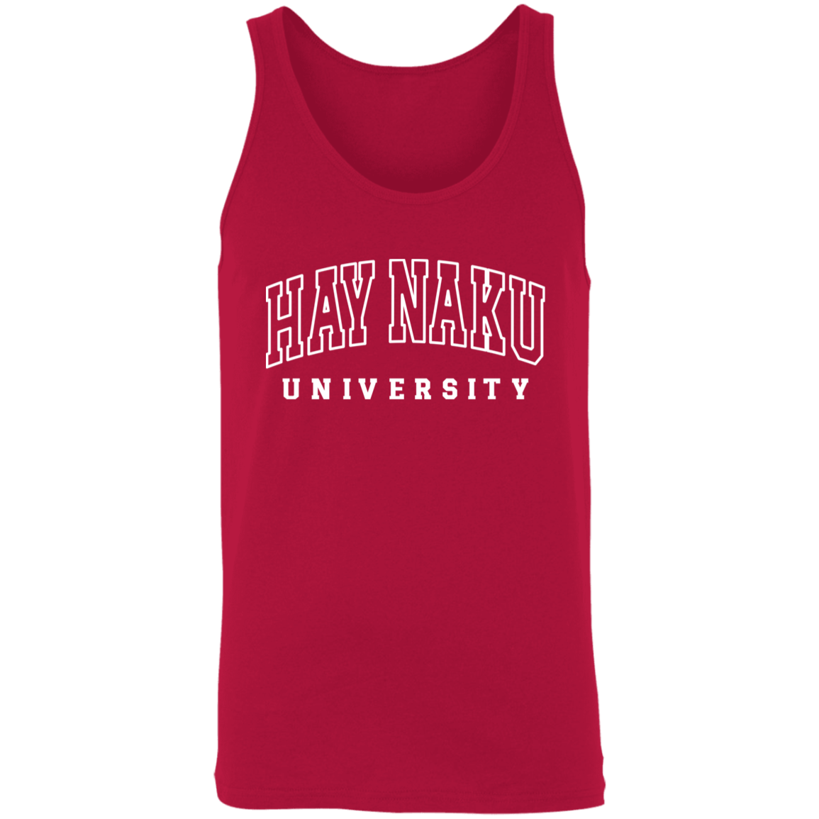 Hay Naku University Law Unisex Cotton Tank Top