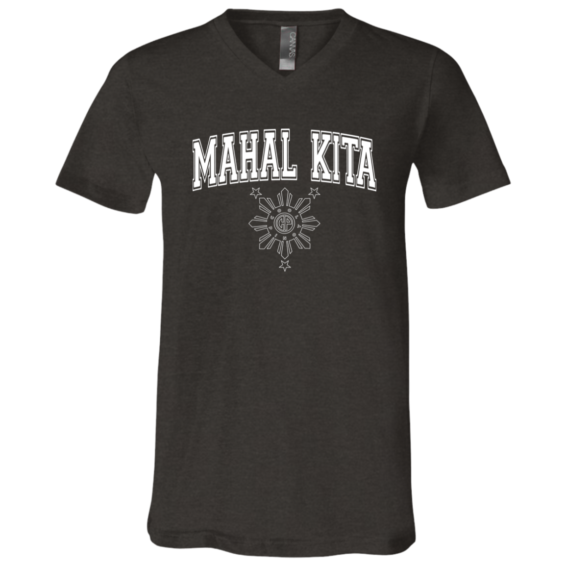 Mahal Kita University CP Unisex Jersey V-Neck T-Shirt