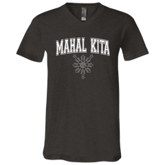 Mahal Kita University CP Unisex Jersey V-Neck T-Shirt