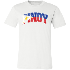 Pinoy with Flag Embedded Unisex Jersey T-Shirt