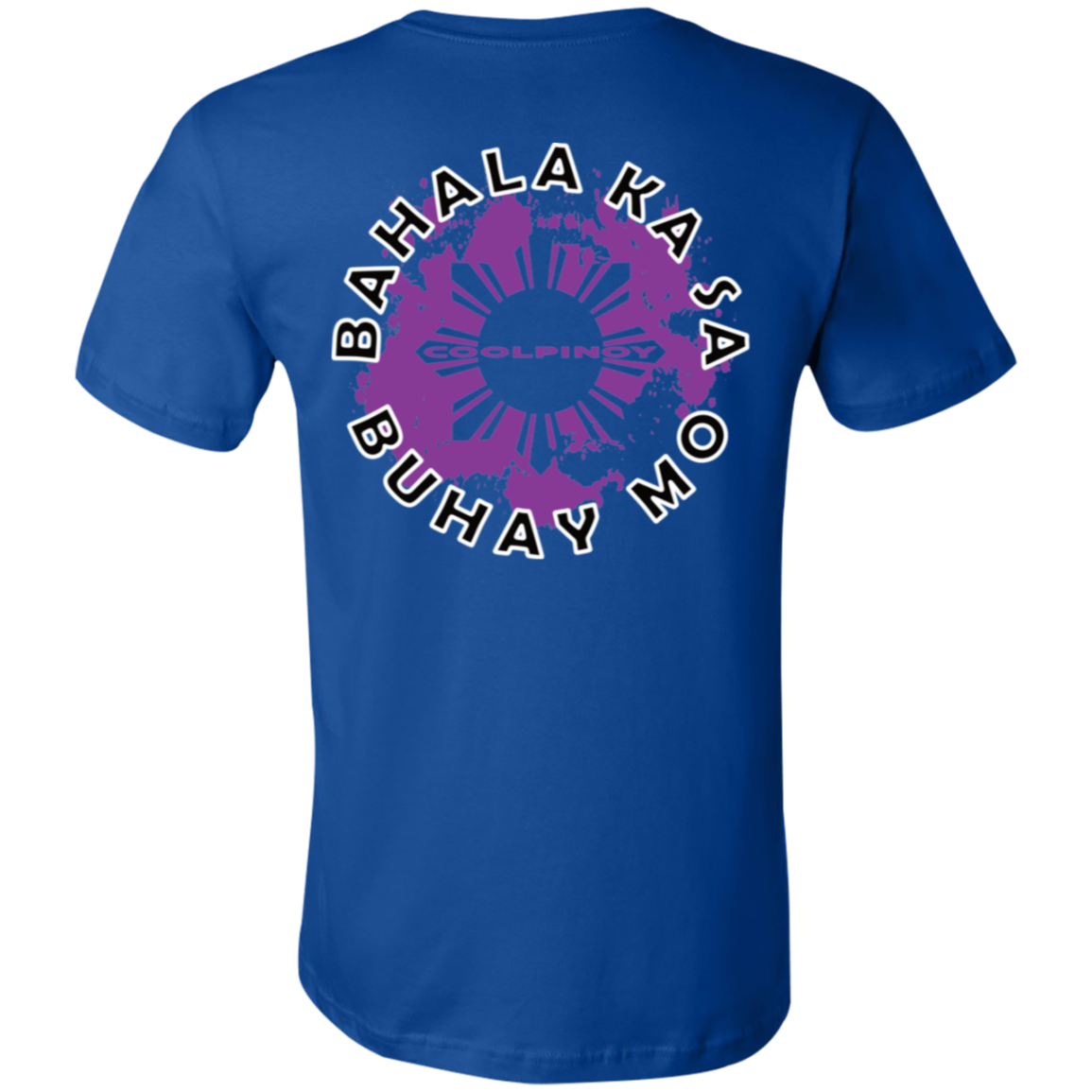 Bahala Ka Sa Buhay Mo Purple Splash Unisex Jersey T-Shirt