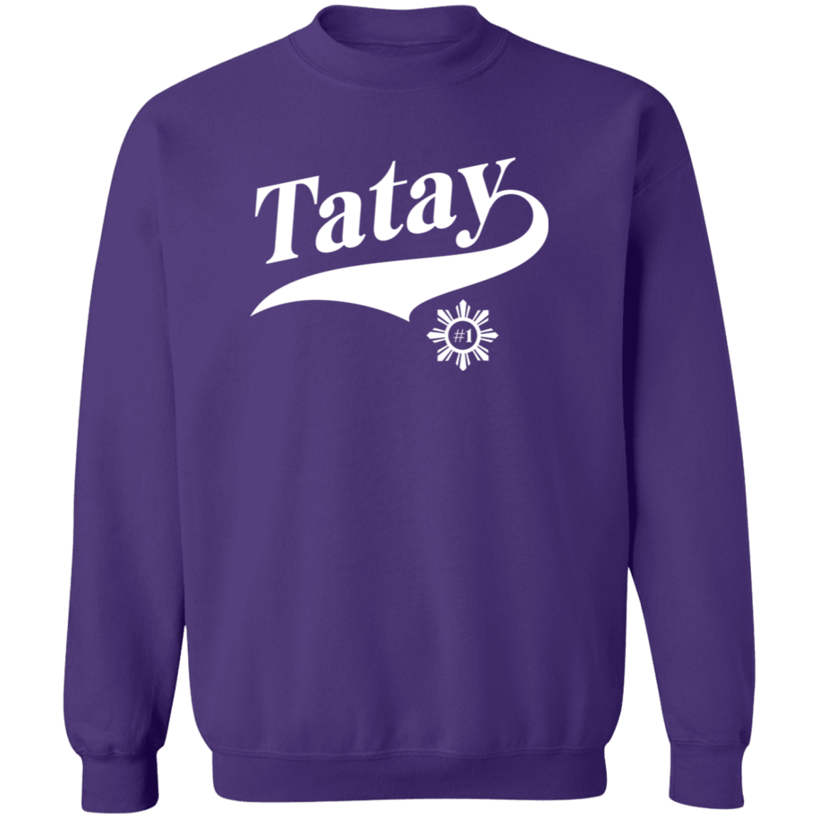 Number One Tatay Unisex Crewneck Pullover Sweatshirt