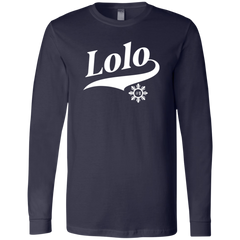 Number One Lolo Mens Jersey Long Sleeve T-Shirt