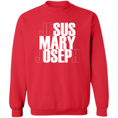 Jesus Mary Joseph Unisex Crewneck Pullover Sweatshirt