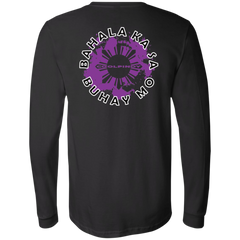 Bahala Ka Sa Buhay Mo Purple Splash Unisex Jersey Long Sleeve T-Shirt