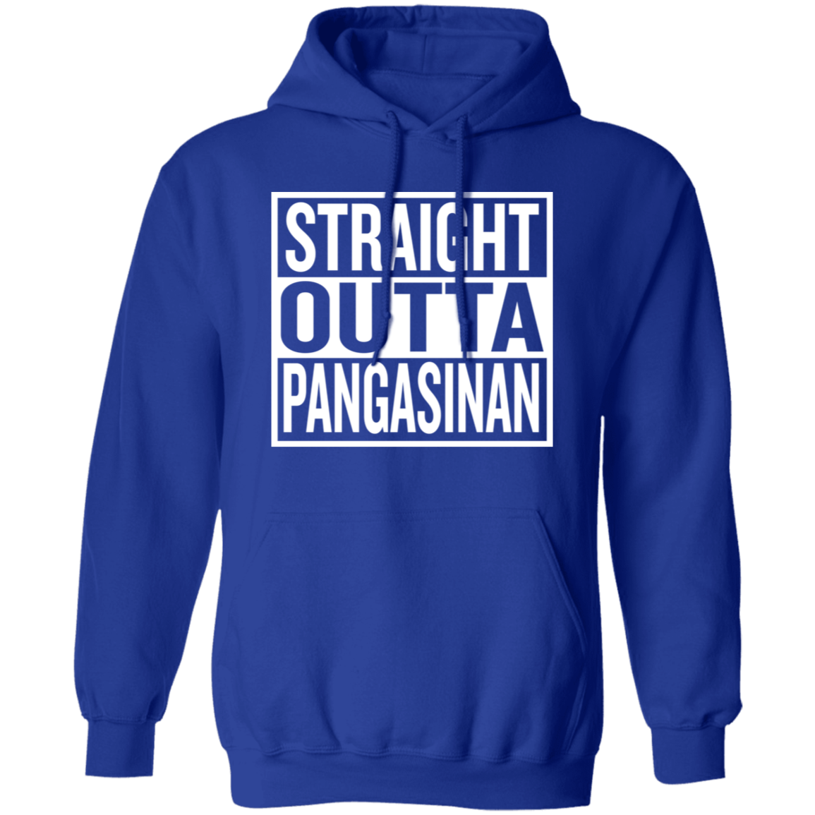 Straight Outta Pangasinan Unisex Pullover Hoodie