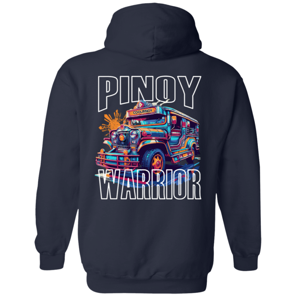 Filipino Warrior Jeepney Unisex Pullover Hoodie