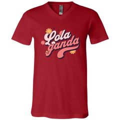 Lola Ganda Unisex Jersey V-Neck T-Shirt