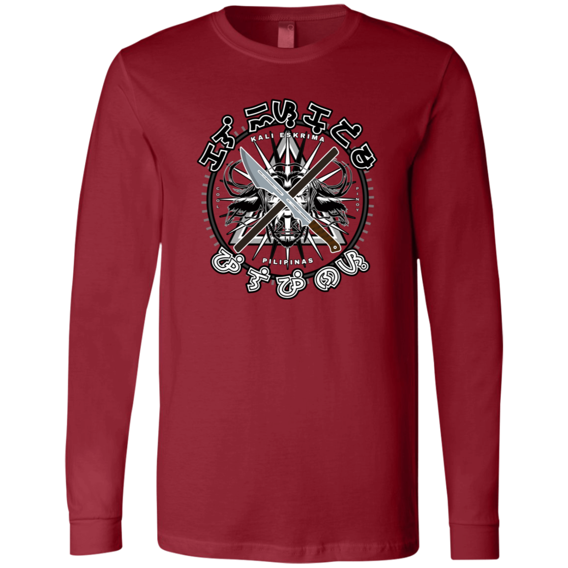 Kali Eskrima Pilipinas Unisex Jersey Long Sleeve T-Shirt