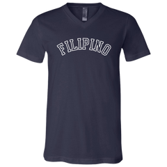 Filipino CB Unisex Jersey V-Neck T-Shirt