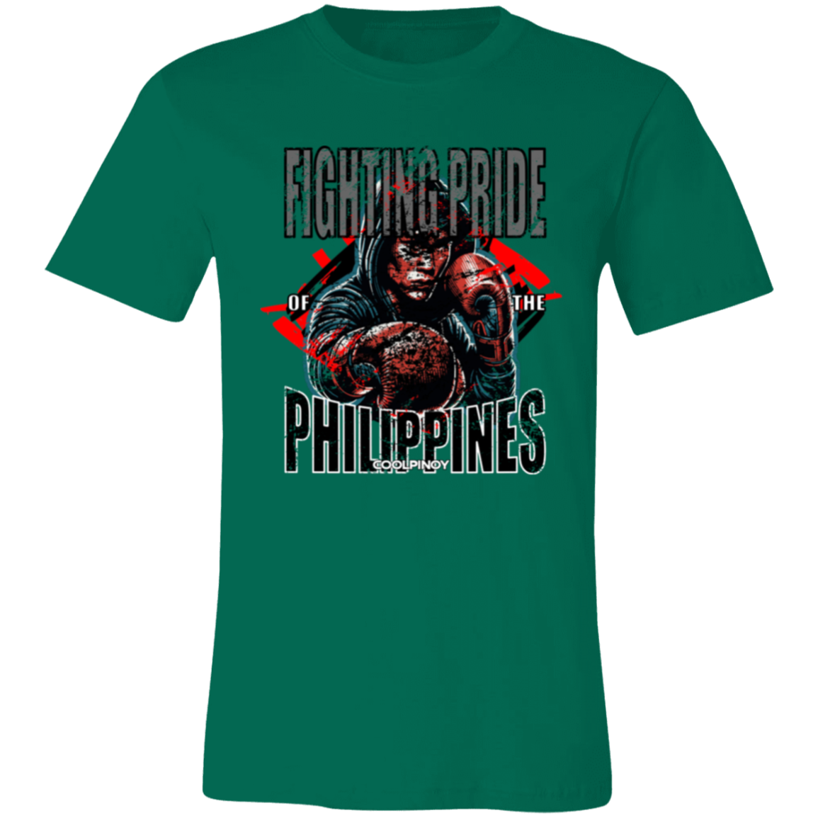 Fighting Pride Of The Philippines Boxing Unisex Jersey T-Shirt