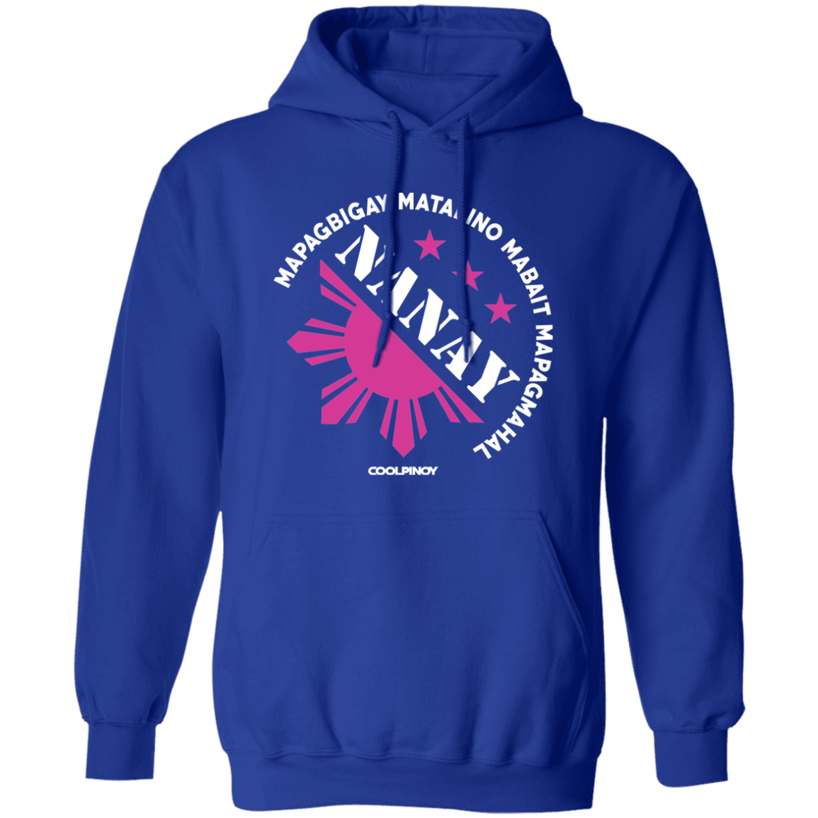 Matalino Mapagmahal Nanay Unisex Pullover Hoodie