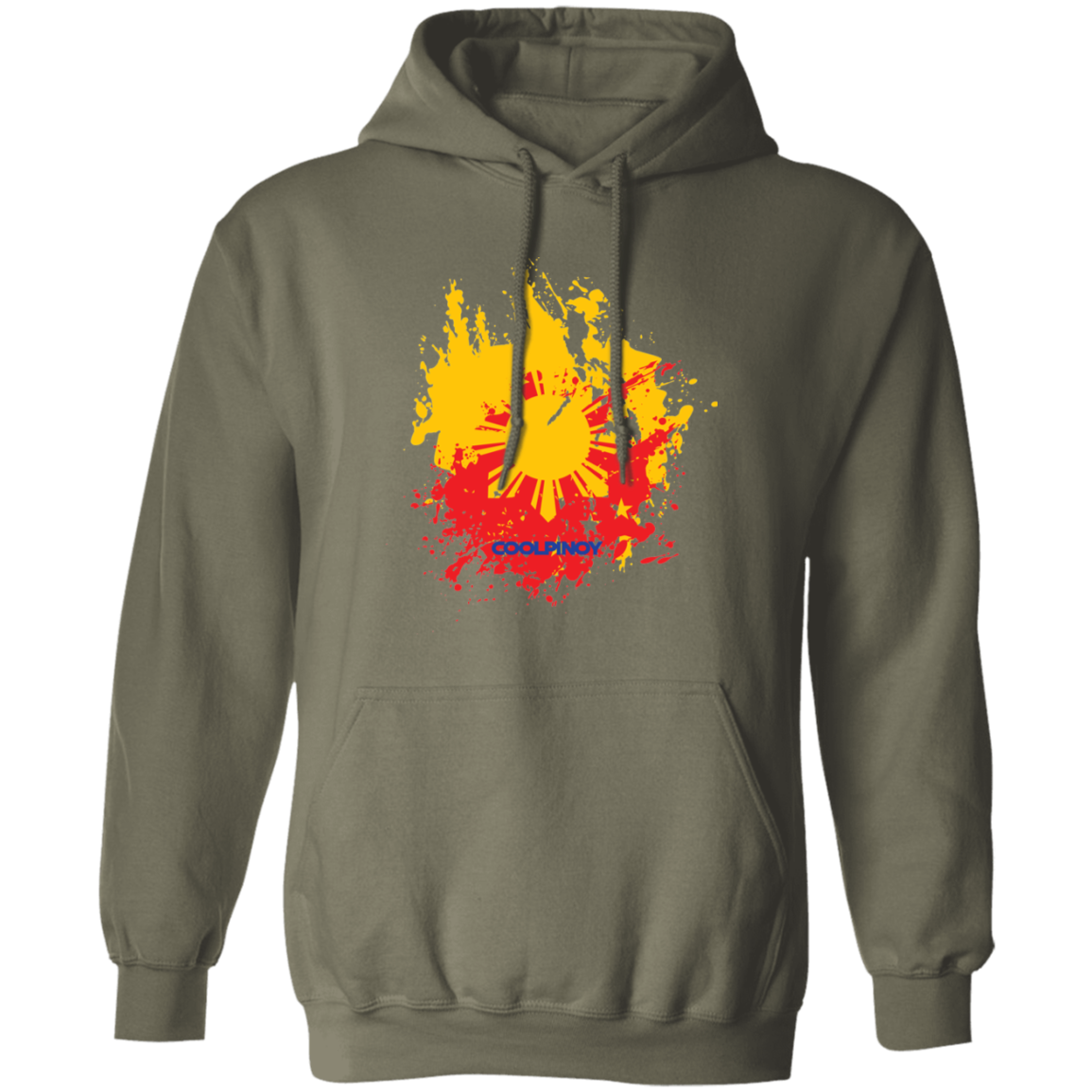 Sun and Stars Splashed Unisex Pullover Hoodie