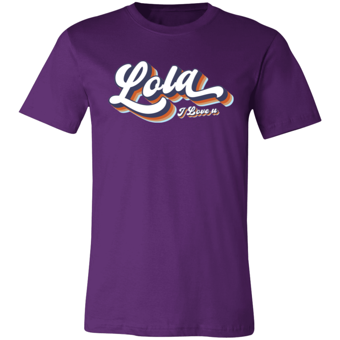 Lola I Love U Unisex Jersey T-Shirt