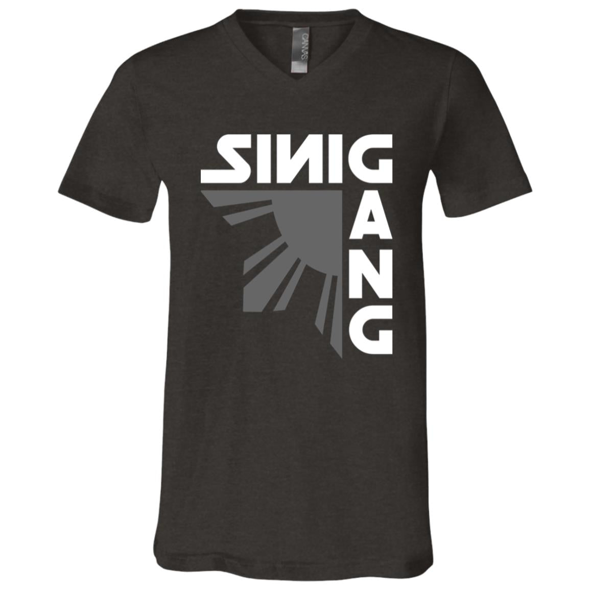 Sinigang Vertical Unisex Jersey V-Neck T-Shirt