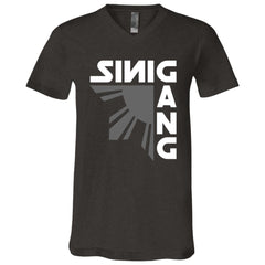 Sinigang Vertical Unisex Jersey V-Neck T-Shirt