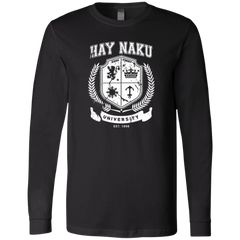 Hay Naku University Distressed CP Unisex Jersey Long Sleeve T-Shirt