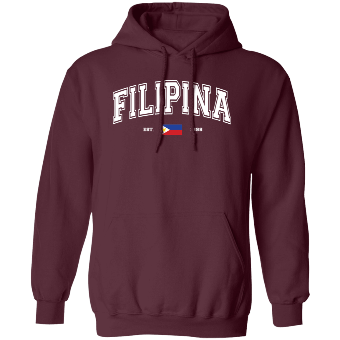 Filipina Est 1898 Unisex Pullover Hoodie