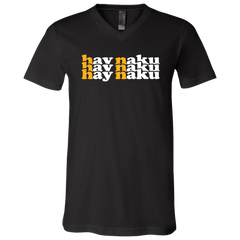 Hay Naku in Triple Unisex Jersey V-Neck T-Shirt