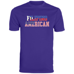 Filipino American Flags Moisture-Absorbing Shirt