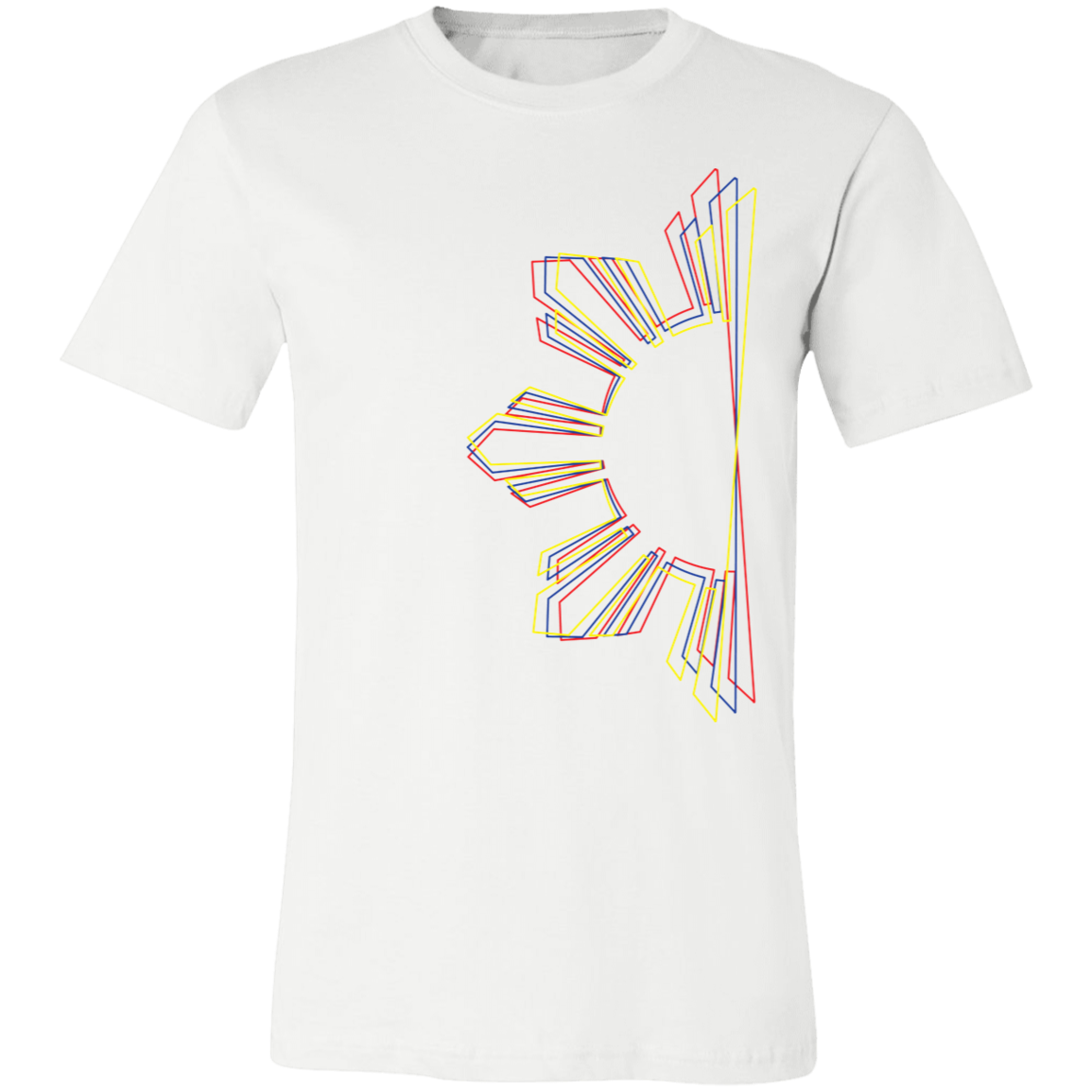 Sun and Stars 3D Unisex Jersey T-Shirt