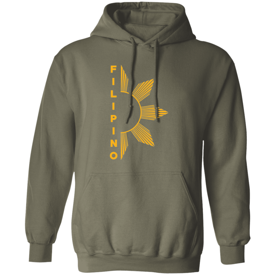 Filipino Half Sun Unisex Pullover Hoodie