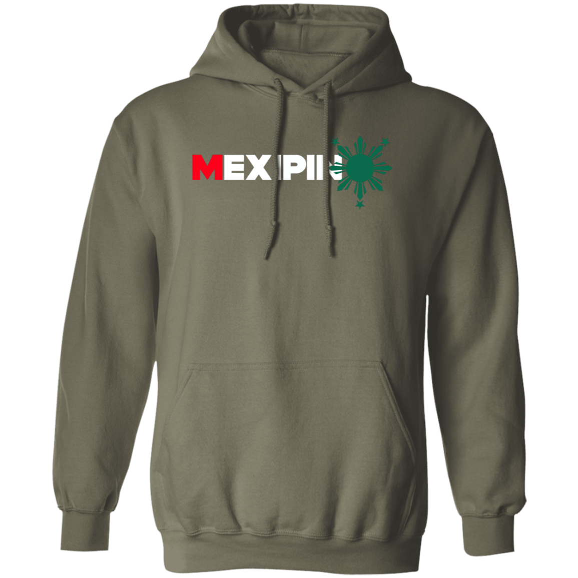 Mexipino with Sun Unisex Pullover Hoodie