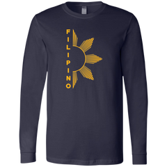 Filipino Half Sun Unisex Jersey Long Sleeve T-Shirt