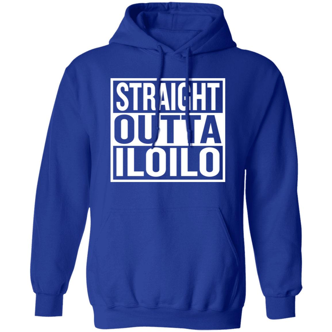 Straight Outta Iloilo Unisex Pullover Hoodie