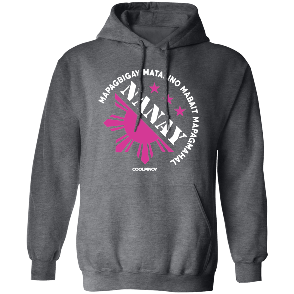 Matalino Mapagmahal Nanay Unisex Pullover Hoodie