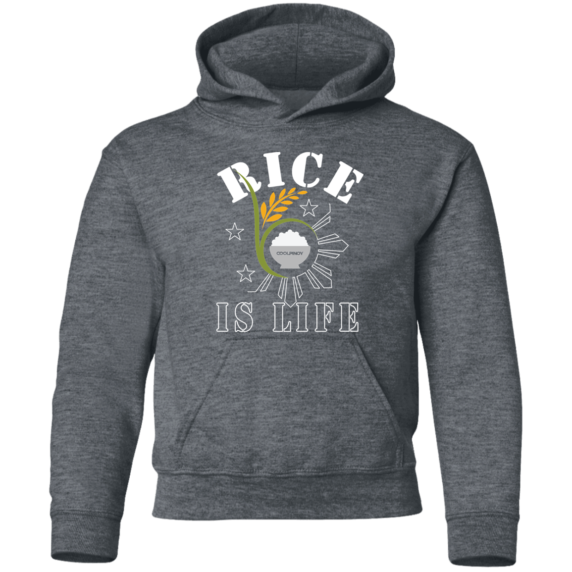 RIce is Life Seeds Unisex Youth Pullover Hoodie