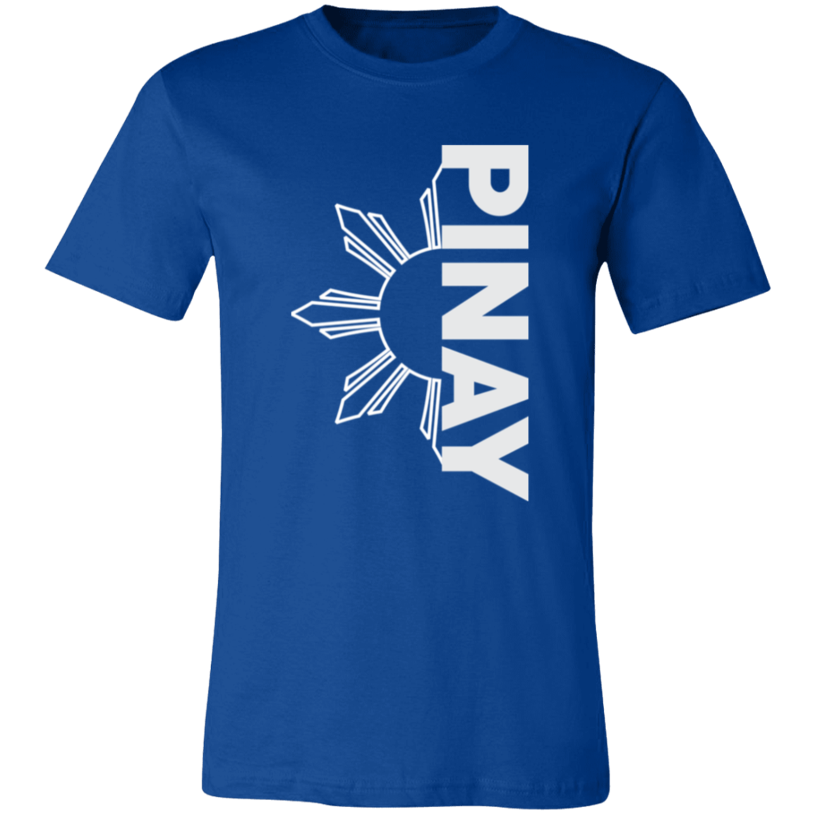 Pinay in Vertical Half Sun Unisex Jersey T-Shirt