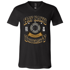 Hay Naku University Unisex Jersey V-Neck T-Shirt