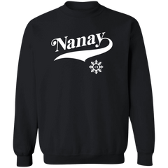 Number One Nanay Unisex Crewneck Pullover Sweatshirt