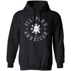 Filipino American White Sun Unisex Pullover Hoodie