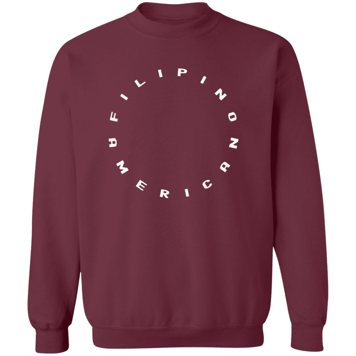 Filipino American Unisex Crewneck Pullover Sweatshirt