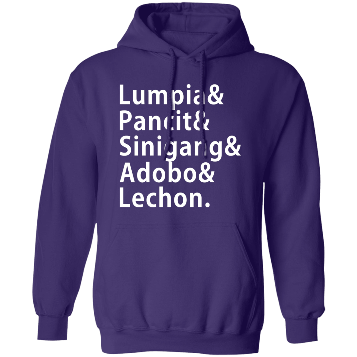 Lumpia Pancit Sinigang Adobo Lechon Unisex Pullover Hoodie