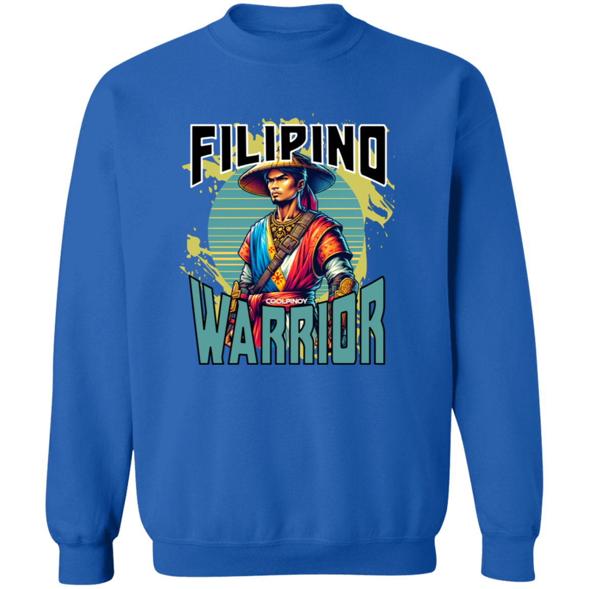 Filipino Warrior Soldier Unisex Crewneck Pullover Sweatshirt