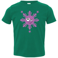 Kids Ube Sun and Stars Toddler Jersey T-Shirt