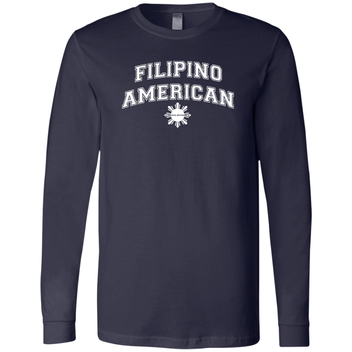 Filipino American University CP Unisex Jersey Long Sleeve T-Shirt