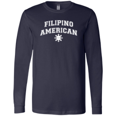 Filipino American University CP Unisex Jersey Long Sleeve T-Shirt