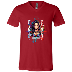 Pinay Princess Unisex Jersey V-Neck T-Shirt