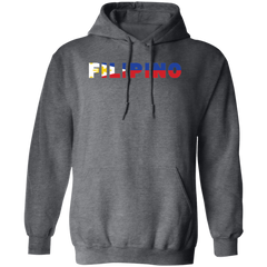 Filipino with Flag Embedded Unisex Pullover Hoodie