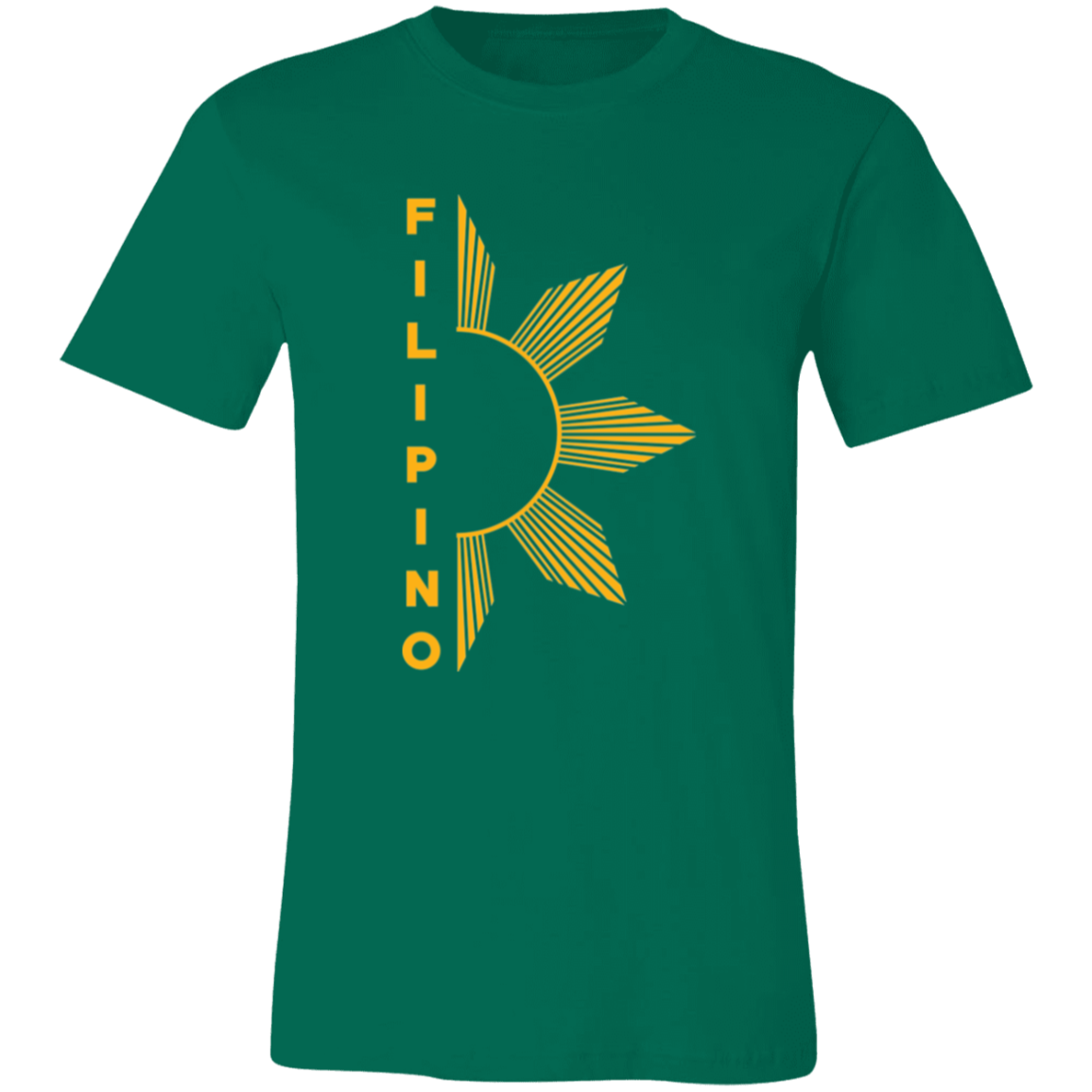 Filipino Half Sun Unisex Jersey T-Shirt