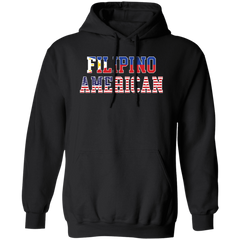 Filipino American Flags Unisex Pullover Hoodie