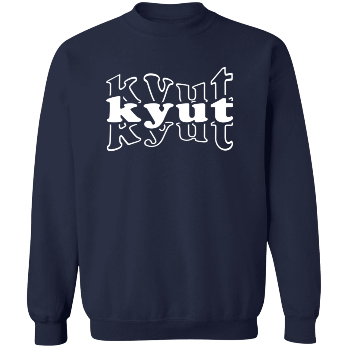 Kyut Unisex Crewneck Pullover Sweatshirt