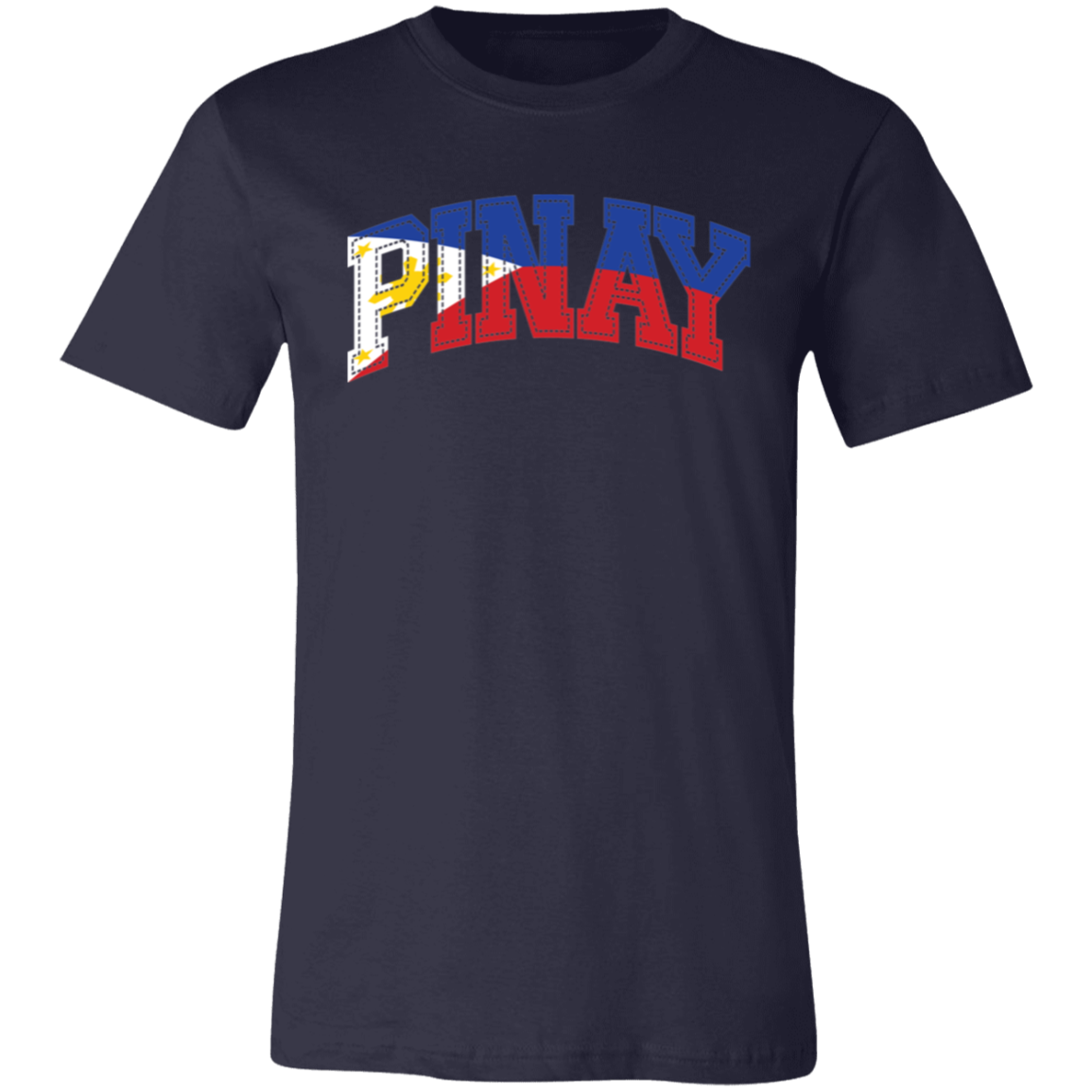 Pinay with Flag Embedded Unisex Jersey T-Shirt