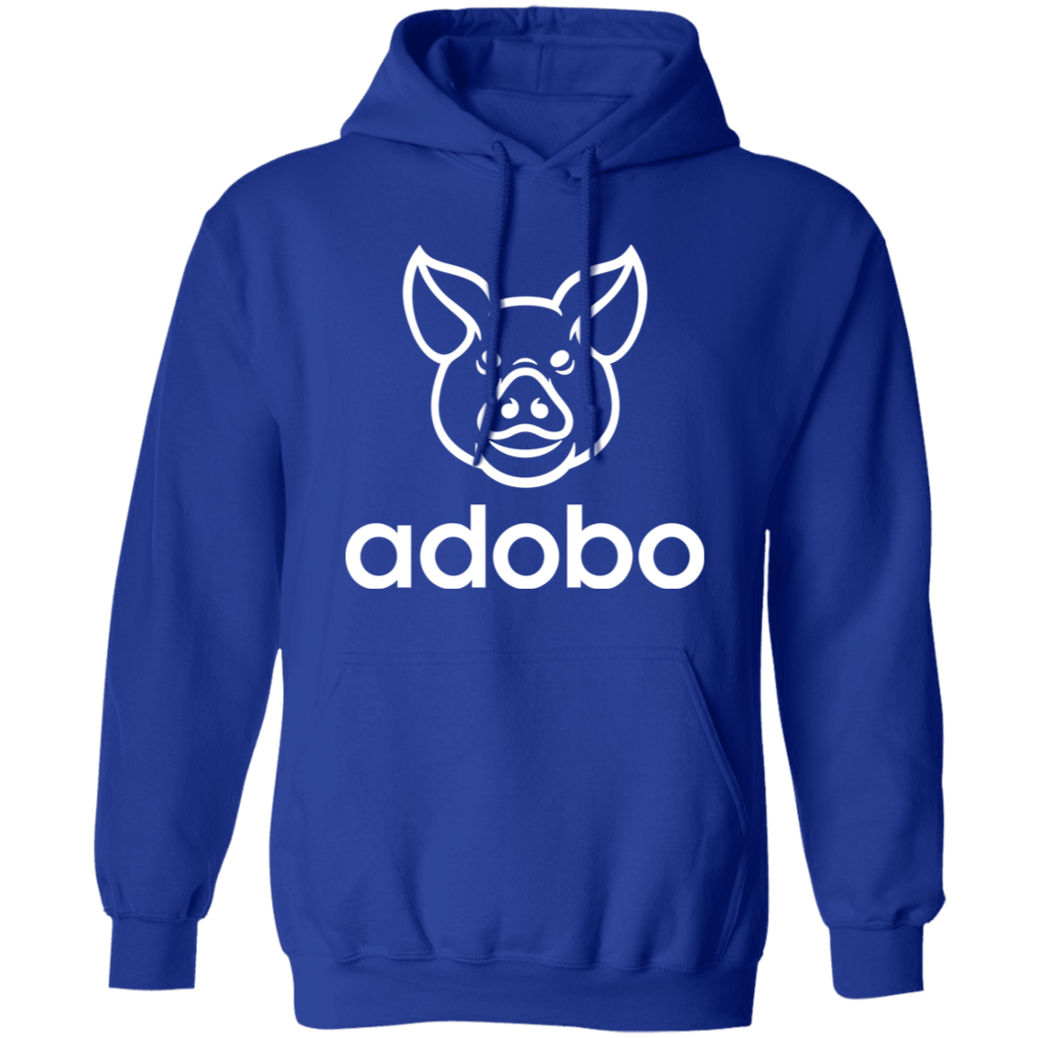 Adobo Pig Head Unisex Pullover Hoodie