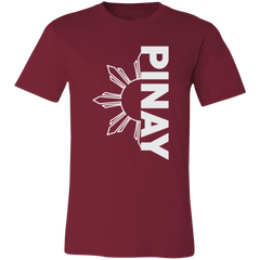 Pinay in Vertical Half Sun Unisex Jersey T-Shirt